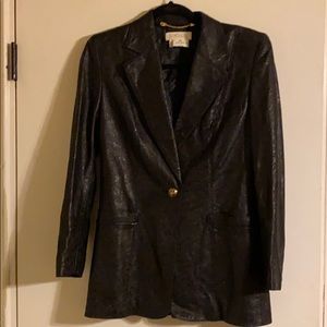 Vintage Escada leather jacket! Amazing detail